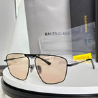 Geometric Metal Sunglasses