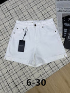 High-waist shorts